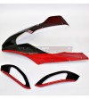 Set cover in carbonio personalizzate per puntale airbox  - Ducati Multistrada V4 / V4S / Rally 