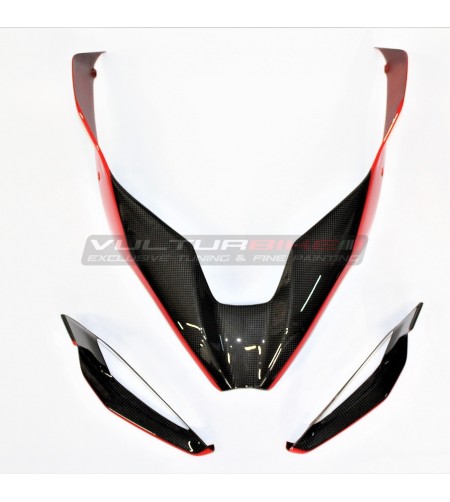 Kit de couverture carbone personnalisé pour spatule de boîte à air - Ducati Multistrada V4 / V4S / Rallye