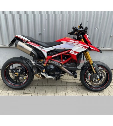 Kit completo adesivi white design - Ducati Hypermotard 821 / 939 