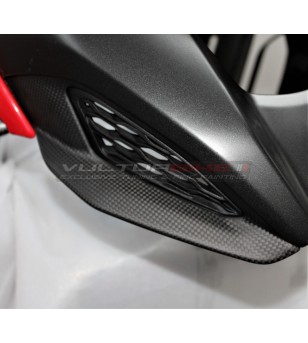 Couvercles inférieurs en carbone pour embout de boîte à air - Ducati Multistrada V4 / V4S / Rallye