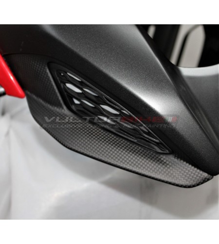 Tapa inferior de fibra de carbono para la punta de la caja de aire - Ducati Multistrada V4 / V4S / Rally
