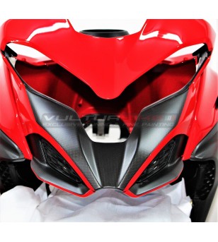 Custom Carbon Cover Set for Airbox Tip - Ducati Multistrada V4 / V4S / Rally