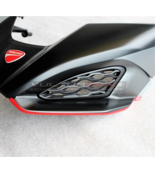 Punta original de la caja de aire gris aviador - Ducati Multistrada V4 / V4S