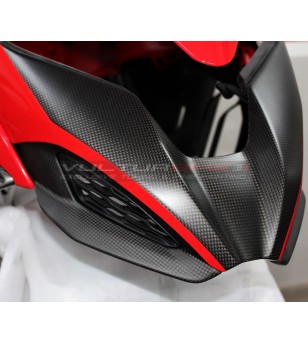 Cover superiore in carbonio per puntale design personalizzato - Ducati Multistrada V4 / V4S