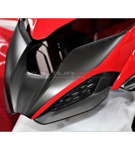 Couvercle supérieur en carbone design personnalisé - Ducati Multistrada V4 / V4S 