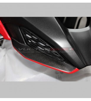 Couvercle inférieur en carbone de conception personnalisée Airbox Tip - Ducati Multistrada V4 / V4S / Rallye