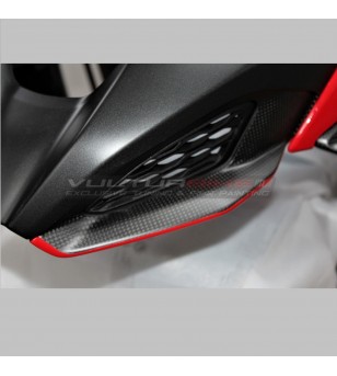 Couvercle inférieur en carbone de conception personnalisée Airbox Tip - Ducati Multistrada V4 / V4S / Rallye