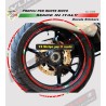 Perfiles adhesivos universales para ruedas de motocicleta