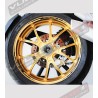 Adhesive profiles for wheels - Ducati Multistrada all models 