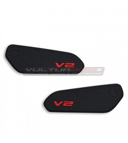 Adesivi laterali antiscivolo per serbatoio ORIGINALI Ducati - Panigale V2 / Streetfighter V2 