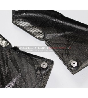 Paneles laterales bajo tanque de carbono - Ducati Multistrada V4 / V4S / Rally