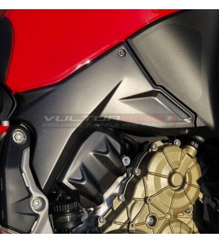 Panneaux latéraux sous réservoir de carbone - Ducati Multistrada V4 / V4S / Rallye