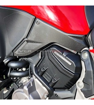 Seitenteile unter Carbontank - Ducati Multistrada V4 / V4S / Rally