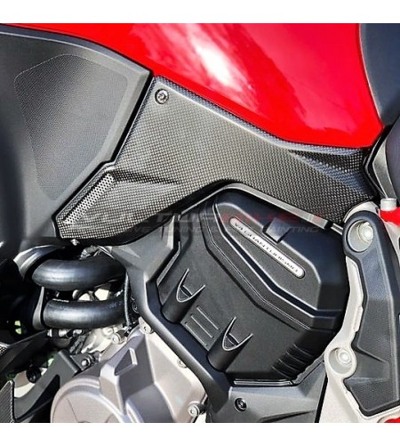 Carbon under-tank side panels - Ducati Multistrada V4 