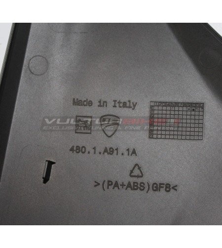 Original matt black side panels - Ducati Multistrada V4 / V4S 