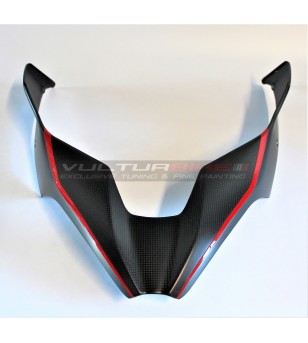 Couvercle supérieur en carbone pour pointe gris aviateur - Ducati Multistrada V4 / V4S