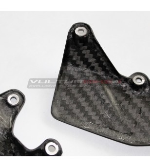 Pair of carbon heel guards - Ducati Multistrada V4 / V4S