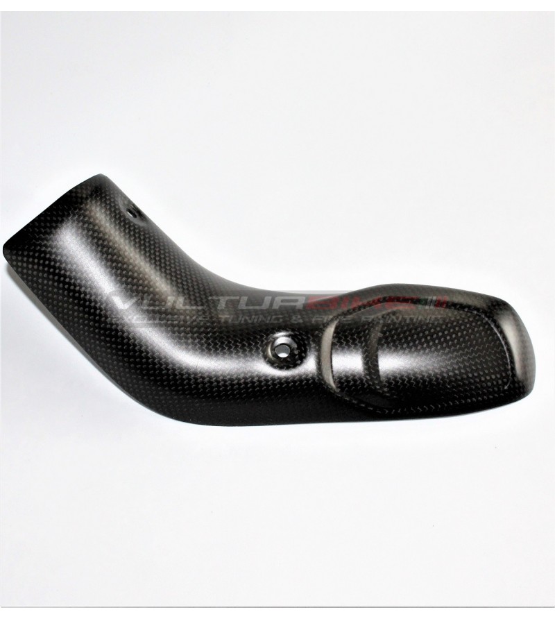 Carbon exhaust manifold heat shield - Ducati Multistrada V4 / V4S / Rally