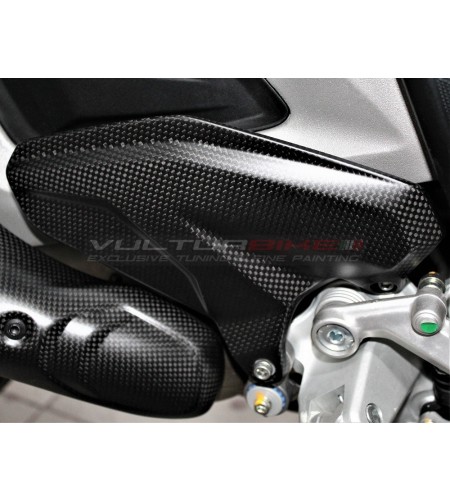 Pair of carbon heel guards - Ducati Multistrada V4 / V4S