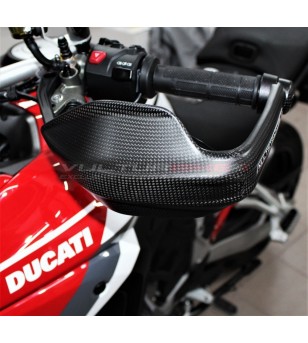 Protège-mains en carbone - Ducati Multistrada V4 / V4S / Pikes Peak / Rallye