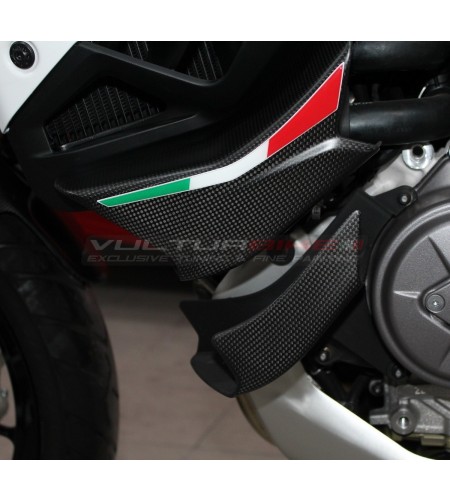 Cubierta de aletas de carbono de diseño italiano - Ducati Multistrada V4 