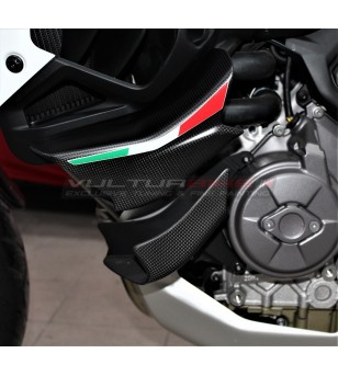 Cover per alette in carbonio design italiano - Ducati Multistrada V4 / V4S