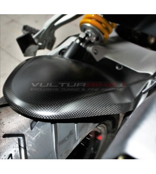 Guardabarros trasero de carbono con protector de cadena - Ducati Multistrada V4 / V4S / Rally