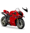 Autocollants bulle personnalisables - panigale V4 / V2 Ducati 2018 - 2022