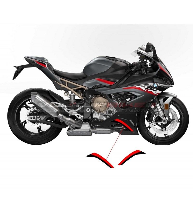 Lower side fairing stickers - BMW S1000RR 2019 / 2022