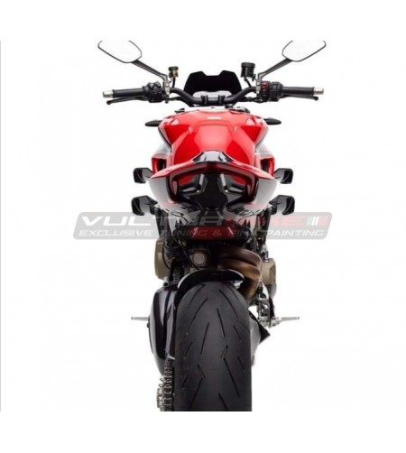 Juego de carenado de carbono de diseño personalizado - Ducati Streetfighter V4 / V4S 