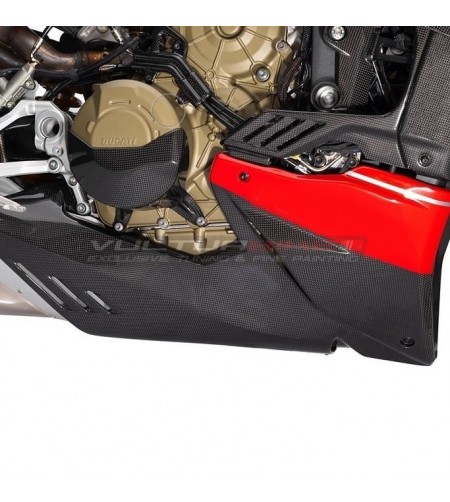 Juego de carenado de carbono de diseño personalizado - Ducati Streetfighter V4 / V4S 