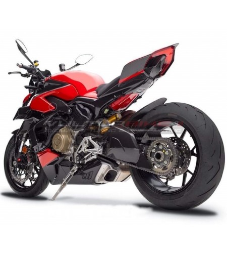 Ensemble de carénages carbone de conception personnalisée - Ducati Streetfighter V4 / V4S 