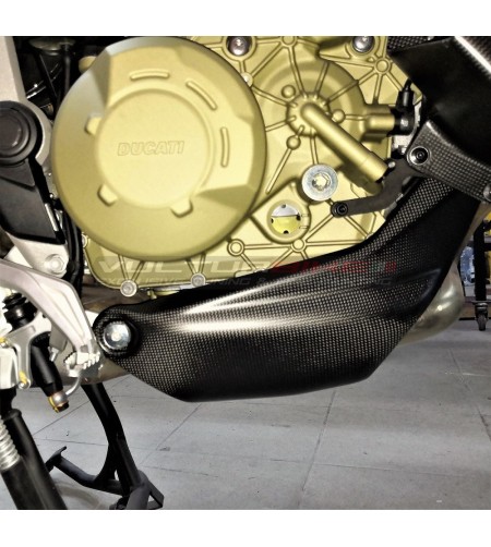 Cubrecárter de carbono - Ducati Multistrada V4 