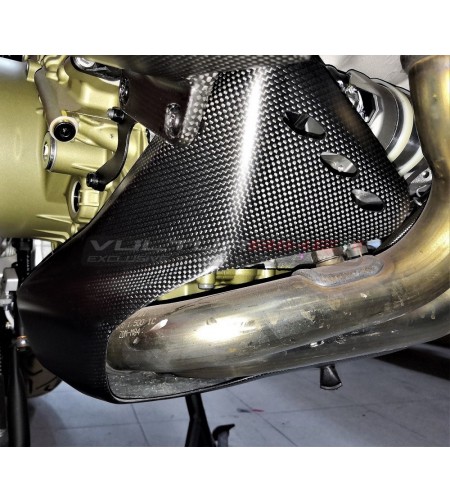 Plaque de protection en carbone - Ducati Multistrada V4 