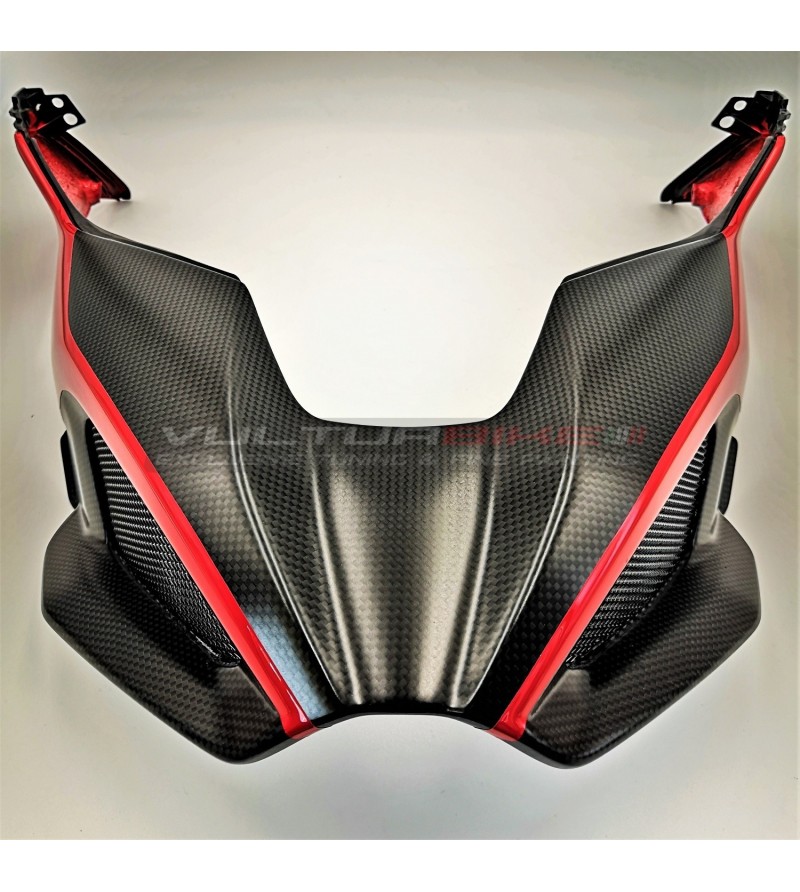 Punta transportadora de carbono completa - Ducati Multistrada V4 - Rally