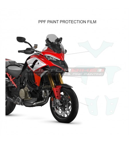 Kit de film de protection PPF - Ducati Multistrada V4 Pikes Peak