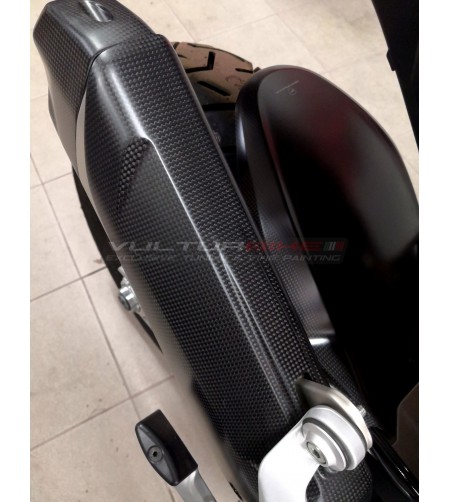 Carbon Muffler Top Cover - Ducati Multistrada V4 / Rally