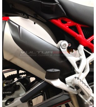 Couvercle de silencieux supérieur en carbone - Ducati Multistrada V4 / Rallye