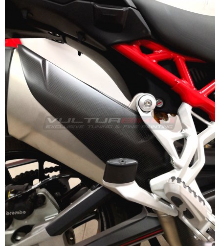 Carbon Muffler Top Cover - Ducati Multistrada V4 / Rally