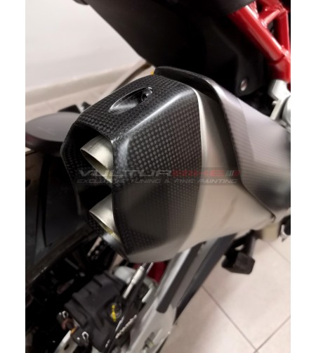 Cubierta del silenciador de carbono - Ducati Multistrada V4 / Rally
