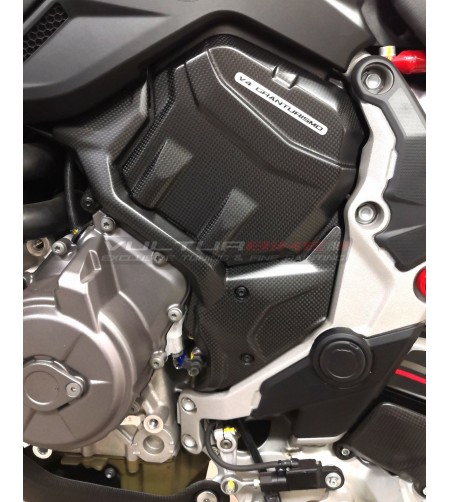Engine head cover and pinion cover in carbon - Ducati Multistrada V4 