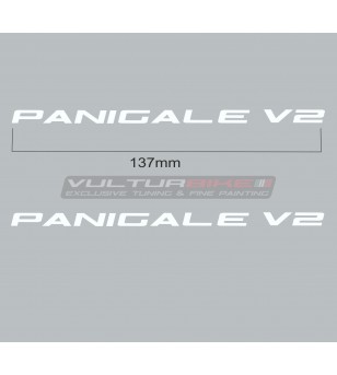 Stickers 13,5 cm for side fairings - Ducati Panigale V2