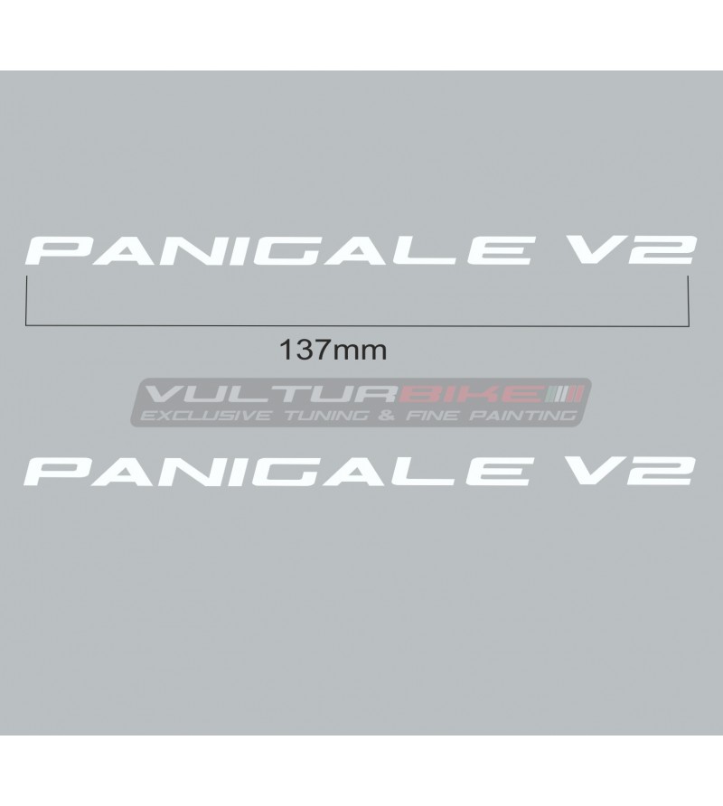 Stickers 13,5 cm for side fairings - Ducati Panigale V2