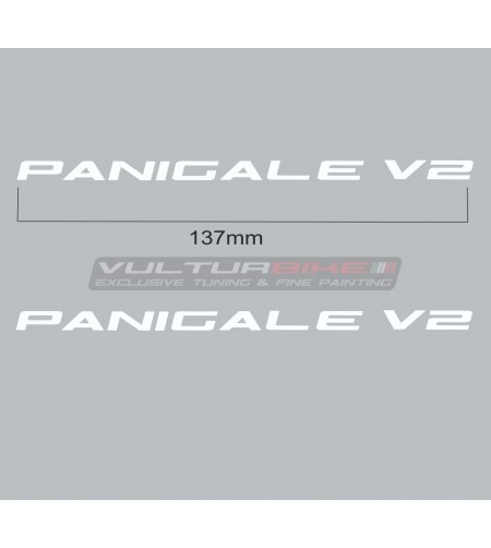 Stickers 13,5 cm for side fairings - Ducati Panigale V2