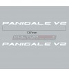 Stickers 13,5 cm for side fairings - Ducati Panigale V2 