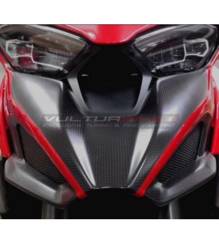 Punta transportadora de carbono completa - Ducati Multistrada V4 - Rally