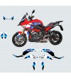 Blue design stickers kit - BMW S1000XR 2020 / 2022 