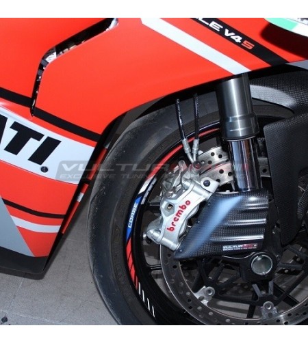 Carbon Kühler Set für Bremssättel - Ducati