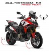 Kit de calcomanías personalizado - Ducati Multistrada V4 Pikes Peak 