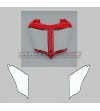 Autocollants pour queue monoplace - Ducati 749 / 999 R version 